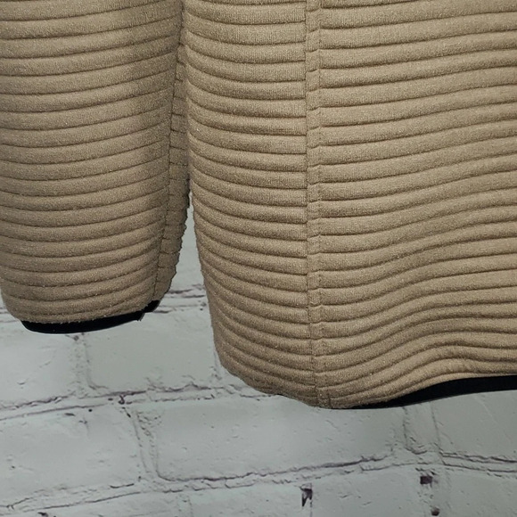 Simply Southern Ribbed Pullover Sweater in Mocha and Black Trim Women's Size XL - Picture 10 of 16